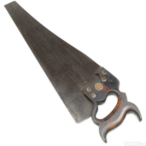 Old Tyzack Hand Saw - 26" - 6 1/2tpi (Beech) - OldTools.co.uk