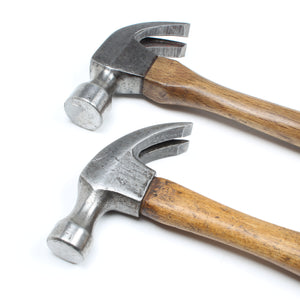 2x Old Claw Hammers (Hickory)