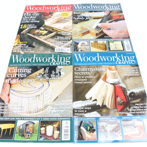 4x Woodworking Crafts Magazines