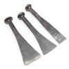 SOLD - 3x Old Ward Caulking Irons / Tools