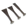 SOLD - 3x Old Ward Caulking Irons / Tools