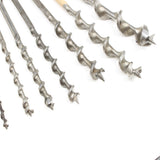 6x Twist Auger Drill Bits