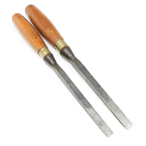 2x Wm Marples Sash Mortice Chisels - 11mm, 14mm (Boxwood)