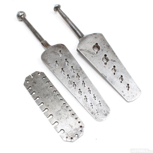 3x Old Drill / Wire Gauges - OldTools.co.uk