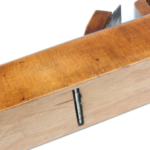 Old Wooden Jack Plane and Small Smoothing Plane (Beech) - OldTools.co.uk