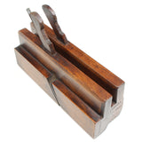 Moseley Wooden Hollow & Round Planes - No. 14 (Beech) - OldTools.co.uk