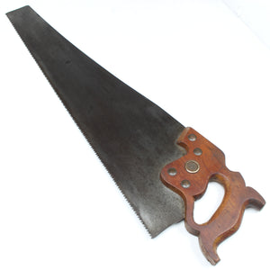 Old Disston Hand Saw – 26”- 7tpi (Apple)