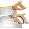 2x Old Warranted Superior Hand Saw & Tenon Saw (Beech)