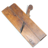 Old Early Mutter Wooden Hollow Plane - No. 11 (Beech) - OldTools.co.uk