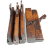 4x Old Early Mutter Wooden Hollow & Round Planes (Beech) - OldTools.co.uk