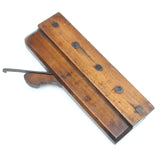 Old Early Mutter Wooden Grooving Plane (Beech) - OldTools.co.uk