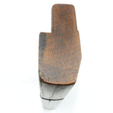 Old Wooden Skew Mouth Round Plane - 32mm (Beech)