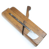 Old Wooden Skew Mouth Round Plane - 32mm (Beech)