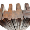 4x Old Early Mutter Wooden Moulding Planes (Beech) - OldTools.co.uk