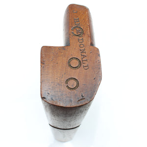 Old Wooden Round Plane - 32mm (Beech)