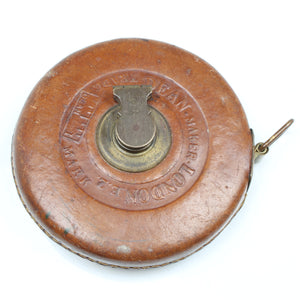 Dean (London) Leather Tape Measure - 50ft