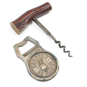 Vintage Corkscrew and Bottle Opener