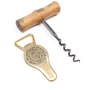 Vintage Corkscrew and Bottle Opener