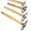 4x Old Hammers (Ash) - OldTools.co.uk