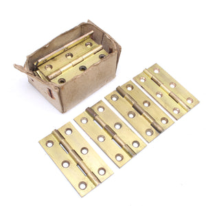 11x Brass Butt Hinges - 2 1/2"