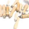 27x Old File Handles (Ash, Beech) - OldTools.co.uk