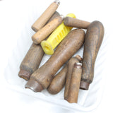 27x Old File Handles (Ash, Beech) - OldTools.co.uk
