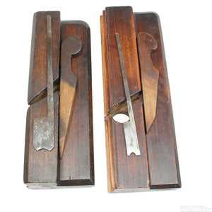 3x Old Early Madox Wooden Planes C. 1748-1775 (Beech) - OldTools.co.uk