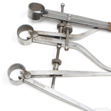 3x Old Moore & Wright Calipers + Smallwood Engineer Square No. 603