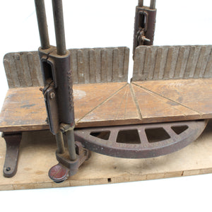 Old Patented Mitre Saw Box / Mitre Clamp