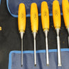 SOLD - 8-Piece Marples Bevel Edge Chisels Set (Boxwood) CHISELS