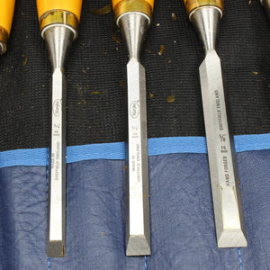 SOLD - 8-Piece Marples Bevel Edge Chisels Set (Boxwood) CHISELS