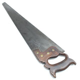 SOLD - H Disston Philadelphia Panel Saw No. 16 – 21”- 12tpi (Apple) Saws