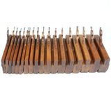 SOLD - Kimberley 8-Piece Set Beads Half-Set Hollow & Round Planes (Beech) planes