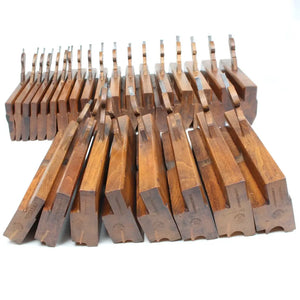 SOLD - Kimberley 8-Piece Set Beads Half-Set Hollow & Round Planes (Beech) planes