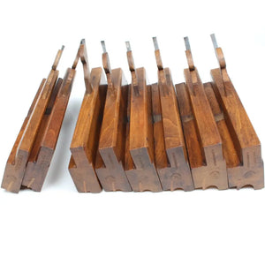 SOLD - Kimberley 8-Piece Set Beads Half-Set Hollow & Round Planes (Beech) planes