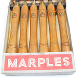 SOLD - Old Wm Marples Woodturning Tools Set - UK ONLY chisels