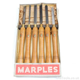 SOLD - Old Wm Marples Woodturning Tools Set - UK ONLY chisels