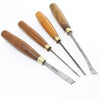 4 Addis Woodcarving Tools – Beech - OldTools.co.uk