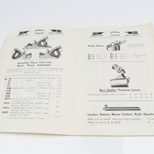 Norris Metal Planes Tool Catalogue - OldTools.co.uk