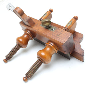 SOLD - Buck Screw-Stem Plough Plane (Beech, Boxwood)