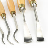 5 Ashley Iles Spoon Carving Tools - OldTools.co.uk