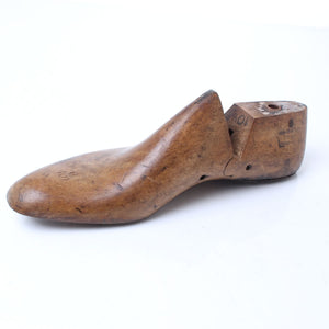 Clog Makers Wooden Shoe Last (Light Wood) - OldTools.co.uk