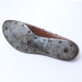 Clog Makers Wooden Shoe Last (Dark Wood) - OldTools.co.uk