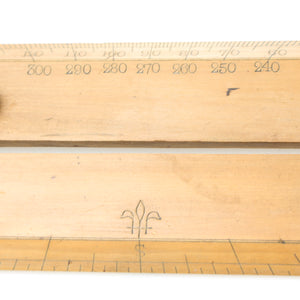 2x Captain Field's Parallel Rules (Boxwood)