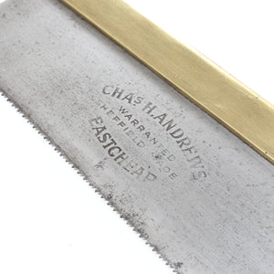 SOLD - Chas H. Andrews Dovetail Saw - 10" - 14tpi (Beech)