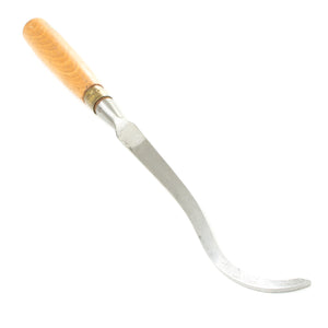 SOLD - Swan Neck Mortice Chisel - 9.5mm (Beech)