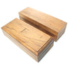 2x Boxed Sharpening Stones - Medium-Fine (Beech, Pine)