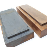 2x Boxed Sharpening Stones - Medium-Fine (Beech, Pine)