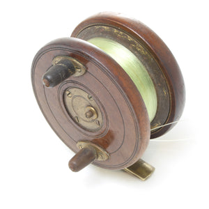 Old Wooden Fishing Reel