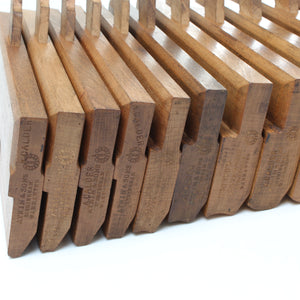 SOLD - Half-Set of Atkins Hollow and Round Planes (Beech)